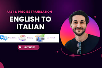 translate english to italian fast
