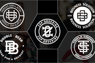 do luxury fashion streetwear clothing brand monogram logo
