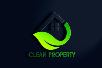 create modern elegant creative professional real estate logo design