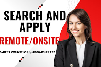 search and apply remote job for you