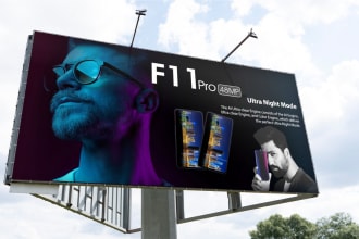 design roll up banner, billboard, stand banner, vinyl