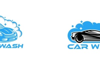 design creative power washing , pressure washing logo