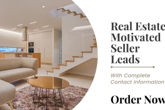 provide highly motivated seller leads with skip tracing