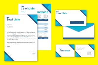 design custom letterhead and stationery within 2 hours