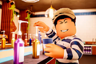 make you an amazing 3d roblox gfx