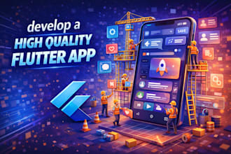 build a flutter mobile app mvp for ios and android