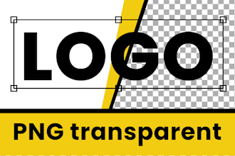 redesign your logo, give you transparent png