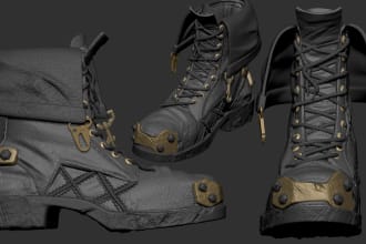 modeling 3d props asset for video game