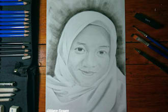 draw pencil sketch portraits