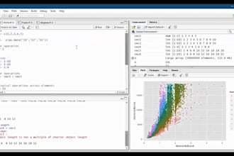 help you code in r programming language, r studio