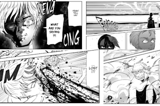 make manga and webtoon for you