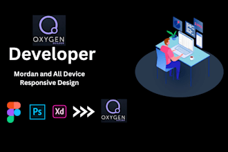 design wordpress website with oxygen page builder