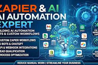 be your zapier ai automation expert, ai automation bots