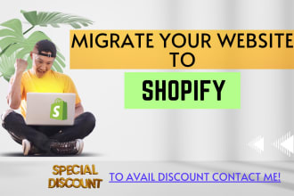 migrate your website to shopify