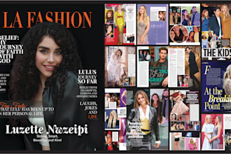 do magazine design,catalog design,magazine,layout,covers,ads