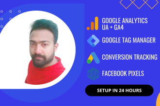 setup google analytics ga4, adwords with ecommerce conversion tracking