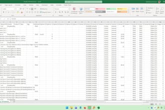 create shopify product listings