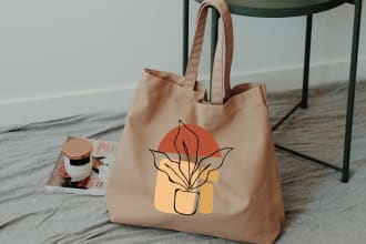 make a unique tote bag design