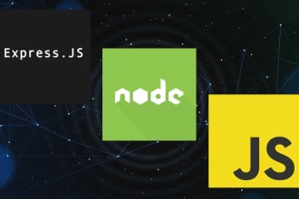 develop node js backend application