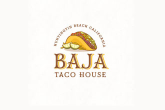 do unique fastfood,bakery,bread,pizza and restuarent logo