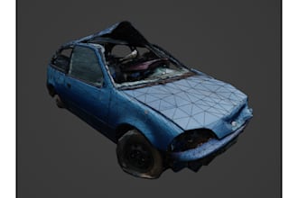 manually retopology your 3d scans props or objects