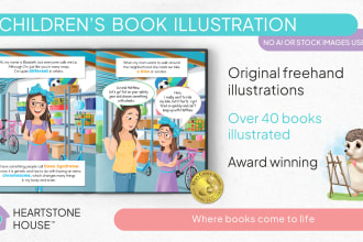 draw awesome childrens book illustrations