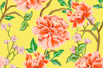 create floral print design