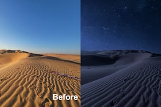 edit and retouch your landscape nature and architecture shots in photoshop