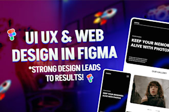 do figma UI UX, wireframe ux, website ui ux, mobile design