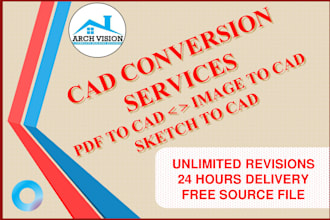 convert pdf to autocad, cad, or dwg