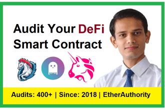 do smart contract audit for defi security in solidity