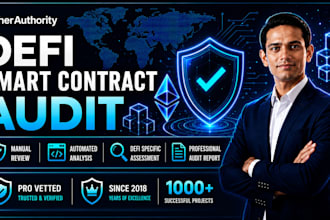 audit your solidity smart contract for defi security
