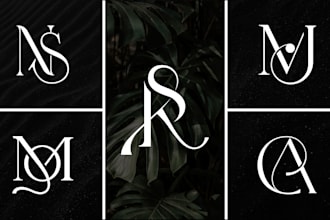design minimalist luxury fashion and business logo