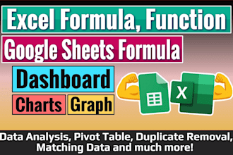 be your microsoft excel google sheet and power query expert
