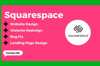 squarespace website design redesign squarespace landing page