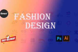 edit, vectorize, and redesign fashion illustrations and graphics