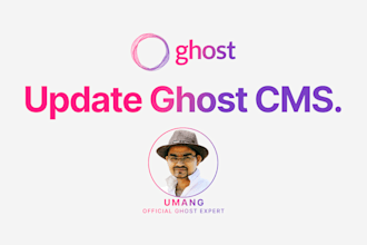 update your ghost blog to the latest ghost cms version