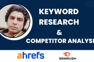 give you in depth SEO keyword research and competitors analysis