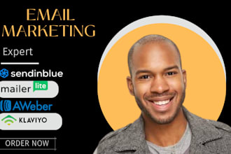 do mailerlite aweber brevo sendinblue, klaviyo email marketing virtual assistant