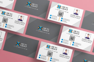 do an unique, creative and professional business card and stationery design