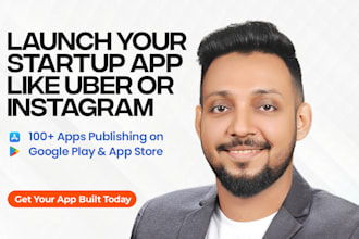 be mobile app builder using react native for ios app and android app developer