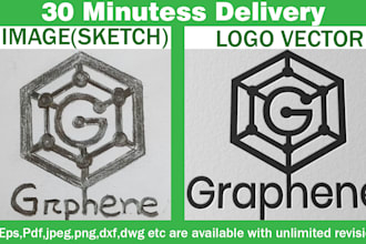 create vector from sketch or image