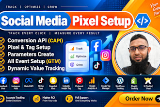 setup tiktok pixel, meta pixel, facebook conversion API via GTM and stape