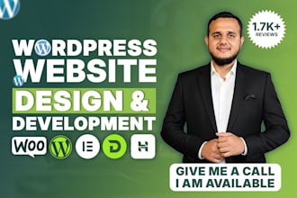 develop wordpress websites and landing pages in minimal time
