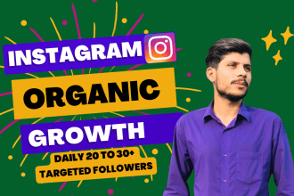 promote instagram organic and targeted super fast growth
