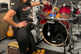 record live drums for your track
