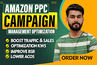 setup, manage, and optimize your amazon PPC campaigns for your amazon business