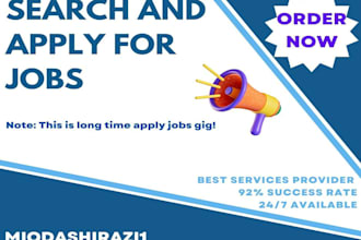 search and apply to your dream jobs for 30 days
