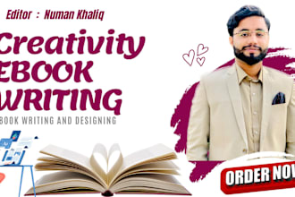 be your perfect ebook writer, ghost writer, book writer