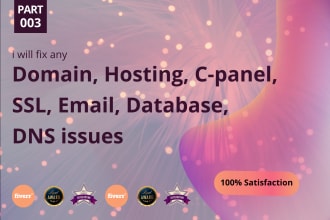 fix cpanel, whm, domain, hosting, vps, server, related issue